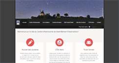 Desktop Screenshot of centre-astro.com